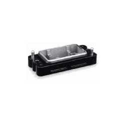 Capot 6B, Aluminium moulé sous pression, acier inoxydable, IP68/IP69K, Sortie verticale, PG29